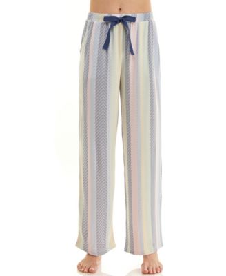 Women's Open Leg Mid-Rise Sleep Pants