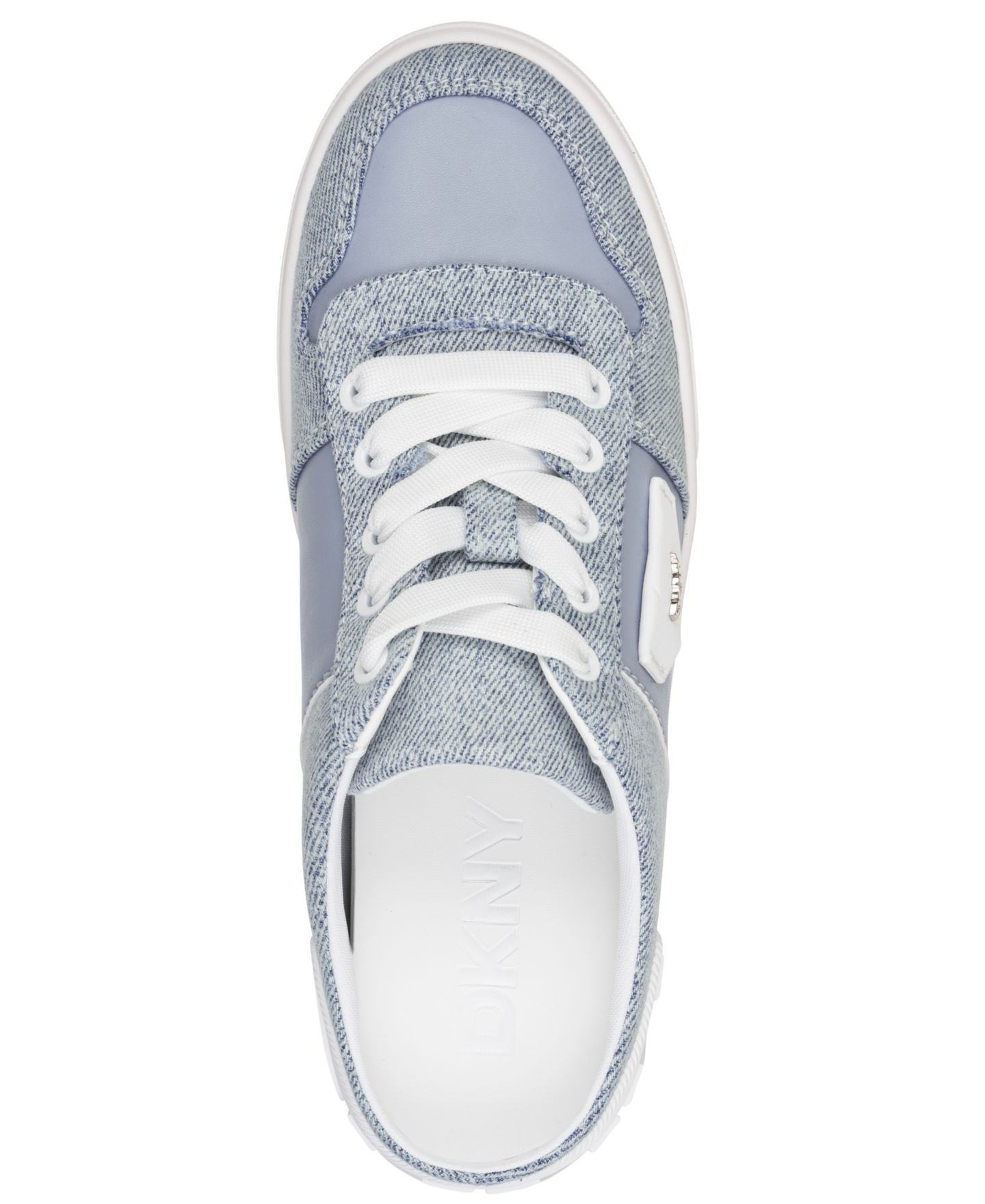 Женские кроссовки DKNY Murphy Mule Slip-On, цвет: Джинсовый / Белый — фото 4