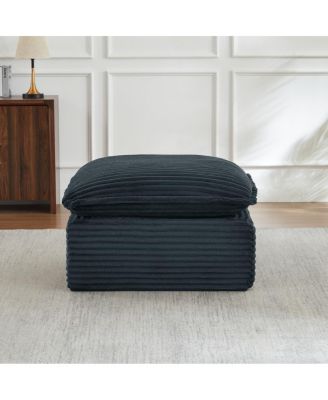 Cloud Sectional Couches for Living Room, Convertible L-Shape Couch with Ottoman