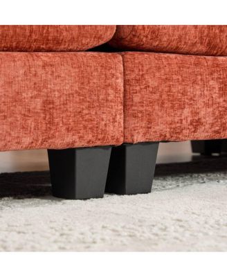 Luxurious Velvet Lounge Chair with Adjustable Backrest