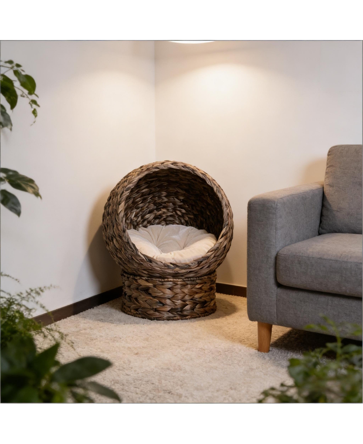 Zeus & Ruta Elevated Cat Egg Chair