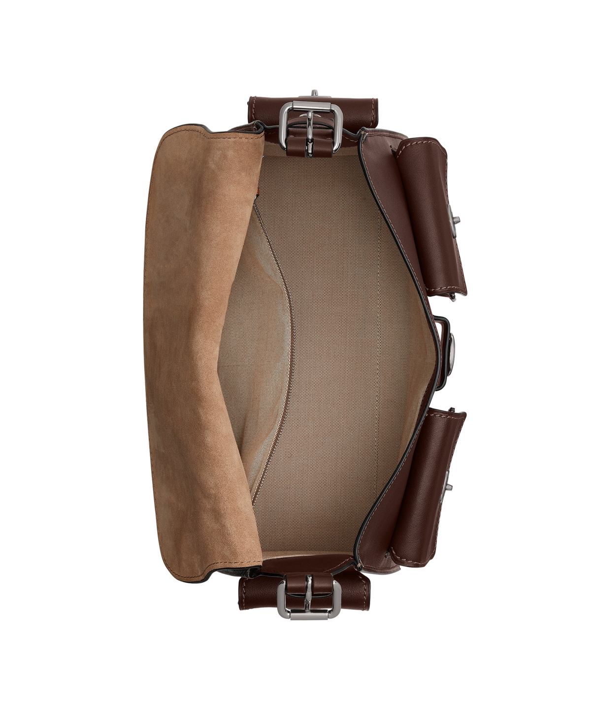 Coach Tabby Turnlock Large Soft Leather Shoulder Bag