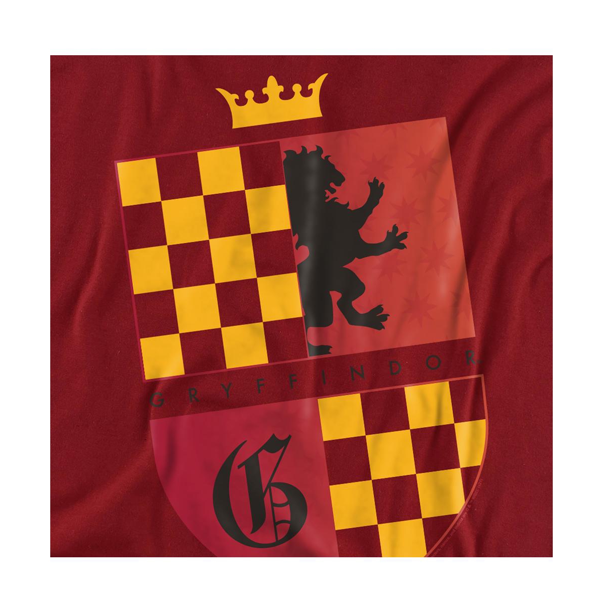 Harry Potter Men's Gryffindor Lion Shield T Shirt