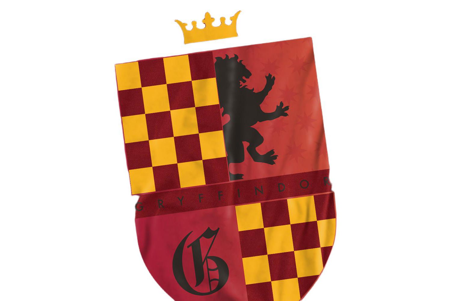 Men's Gryffindor Lion Shield T Shirt