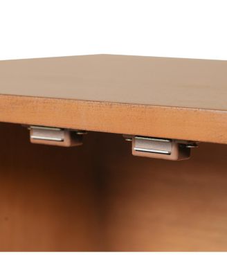 Vintage Sideboard Buffet Cabinet, 56.8" W, 4-Door Storage