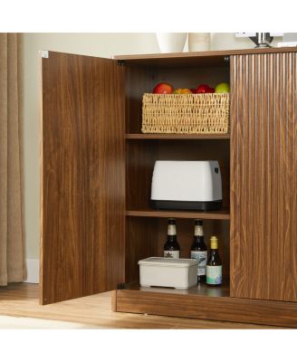 Modern Wavy Sideboard Cabinet