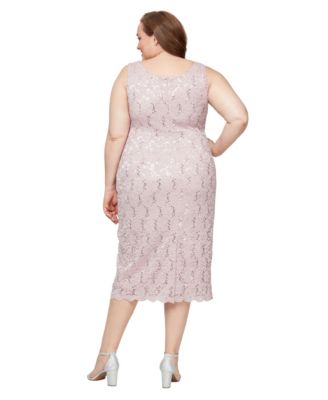 Plus Size 2-Pc. Lace Jacket & Sheath Dress Set