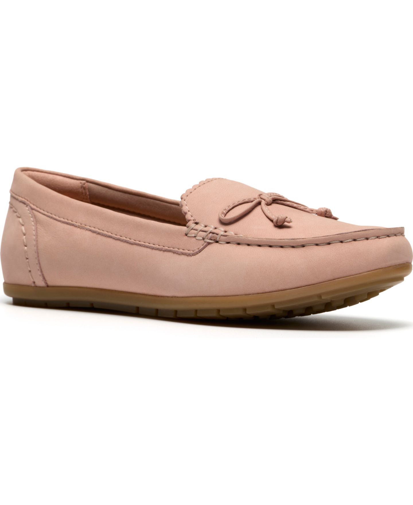 Женские балетки Clarks Elliotte Sail Slip-On Flats, цвет: Светлый розовый — фото 1