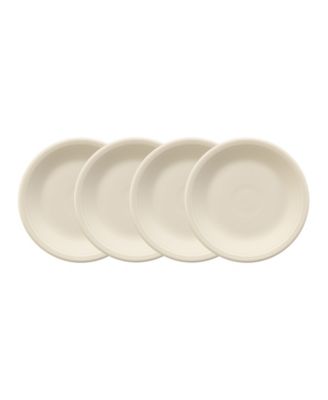 Linen Classic Rim Salad Plates, Set of 4
