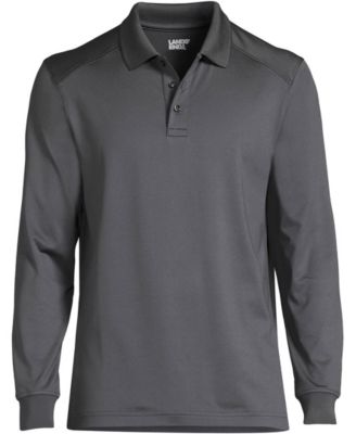 Men's Long Sleeve Rapid Dry Polo Shirt