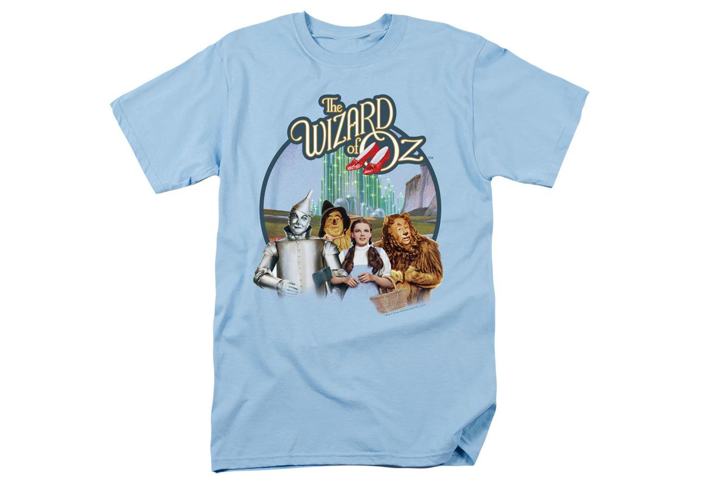 Мужская футболка Wizard Of Oz Were Off to See Wizard, цвет: Меланжевый — фото 1