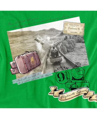 Men's Hogwarts Express Flying Ford Anglia T Shirt