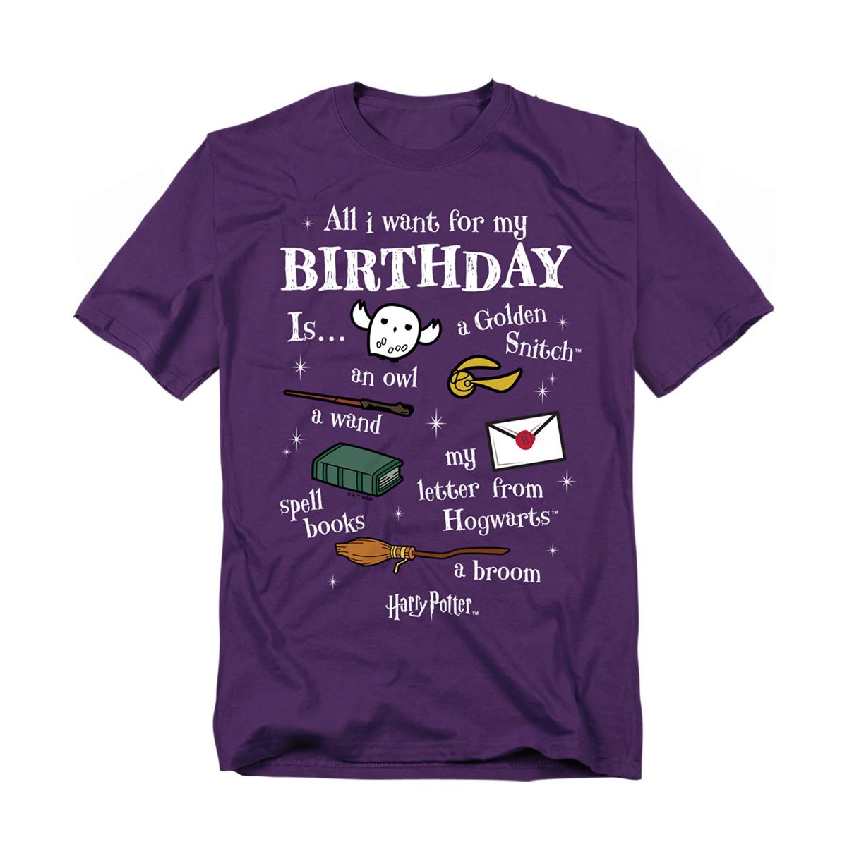 Harry Potter Men's Birthday Wishlist T Shirt