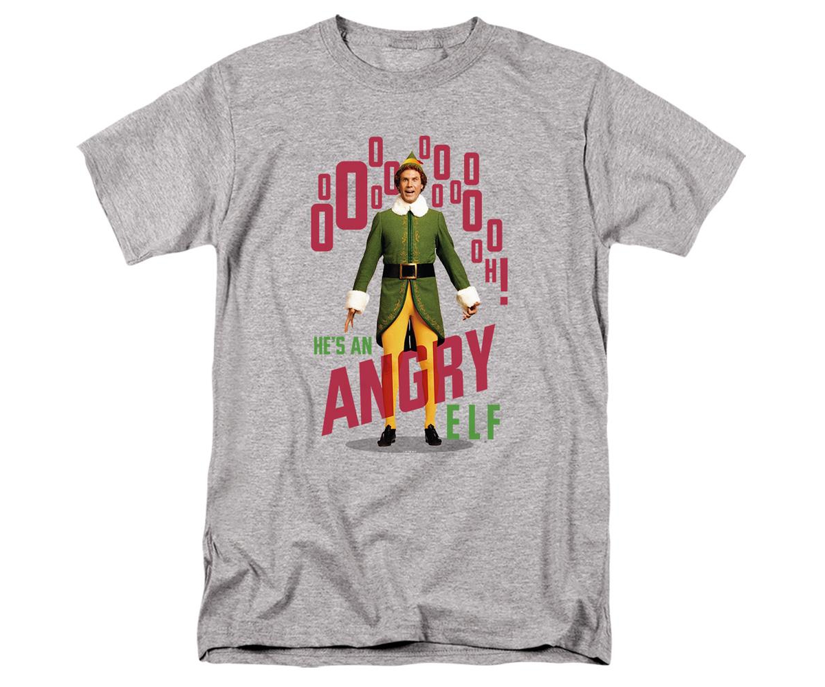 Elf Men's He's An Angry T Shirt
