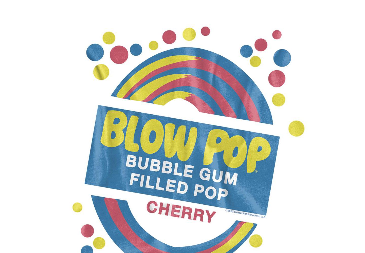 Мужская футболка Tootsie Roll Blow Pop Label, цвет: Белый — фото 4