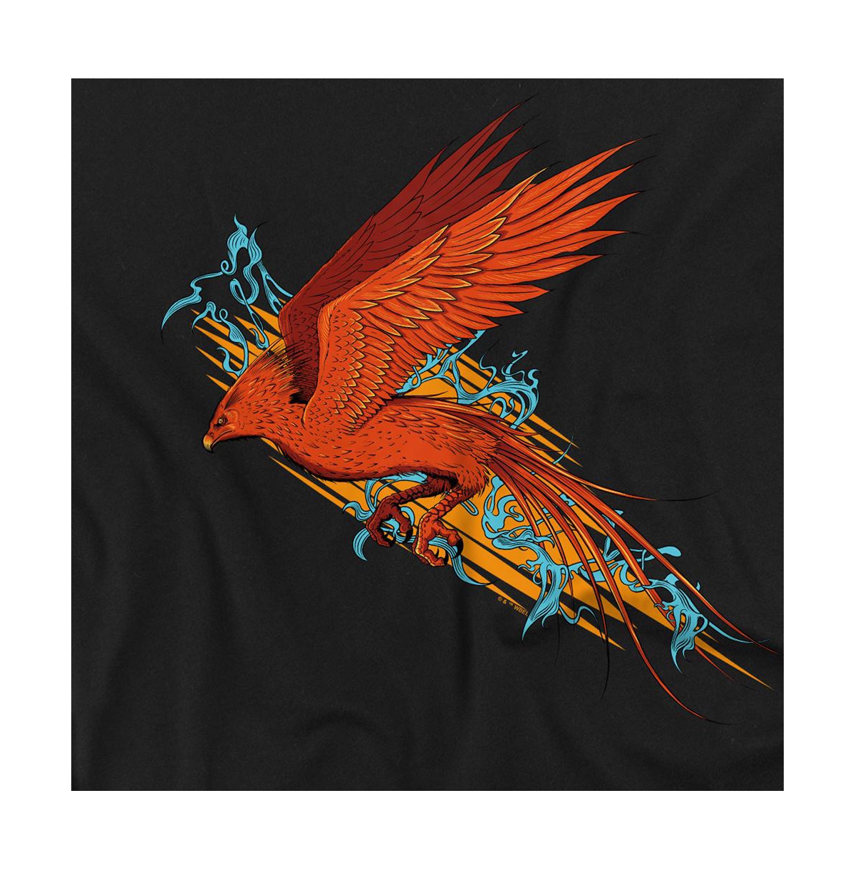 Harry Potter Men's Fawkes The Phoenix Flight T Shirt