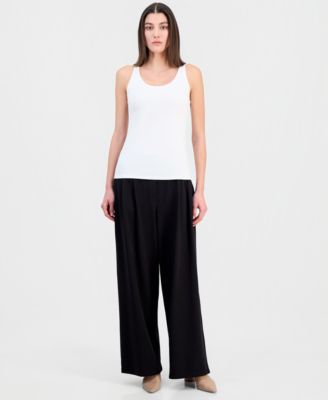 Women's High-Waist Wide-Leg Pants, Regular & Plus