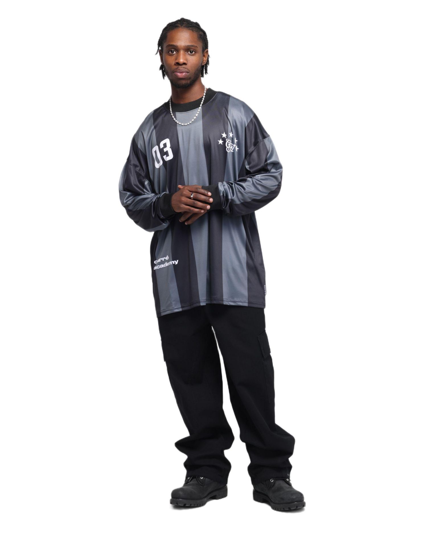 Men's Academy Oversized Long Sleeve T-Shirt
