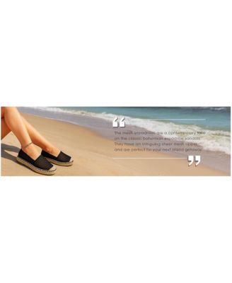 Womens Manara Mesh Espadrille Loafers