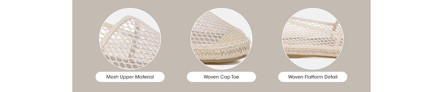 Женские туфли London Rag Manara Mesh Espadrille, цвет: Чёрный — фото 8