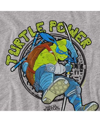 Men's Out Of The Shadows Leonardo Turtle Power T Shirt