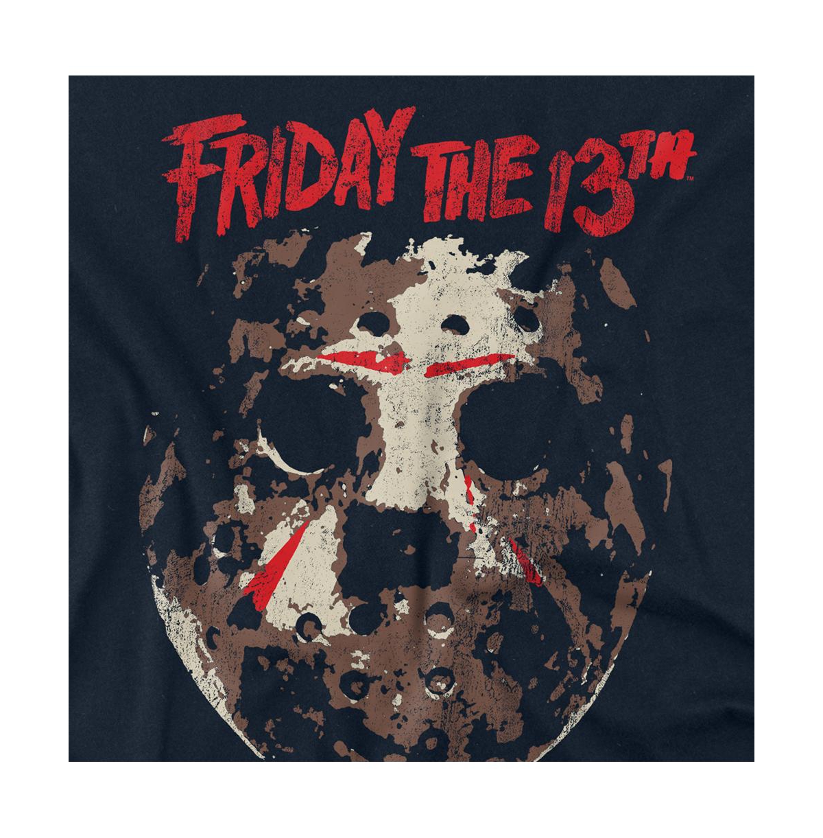Friday The 13th Men's Rough Mask T Shirt