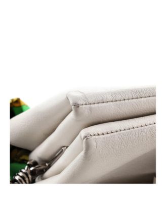 XS Flap Scarf Top Handle Bag Leather