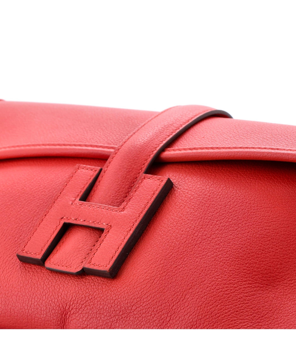 Pre-Owned HERMES 29 Jige Elan Clutch Evercolor