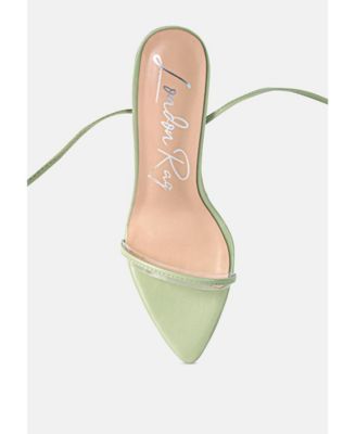 Womens Sphynx High Heel Lace Up Heels