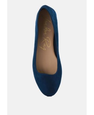 Womens Eyeore Microfiber Casual Ballerinas