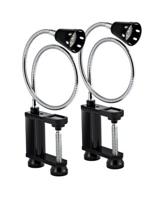 2 Pack 360 Degree Flexible Gooseneck BBQ Grill LED Lights with Magnetic Base