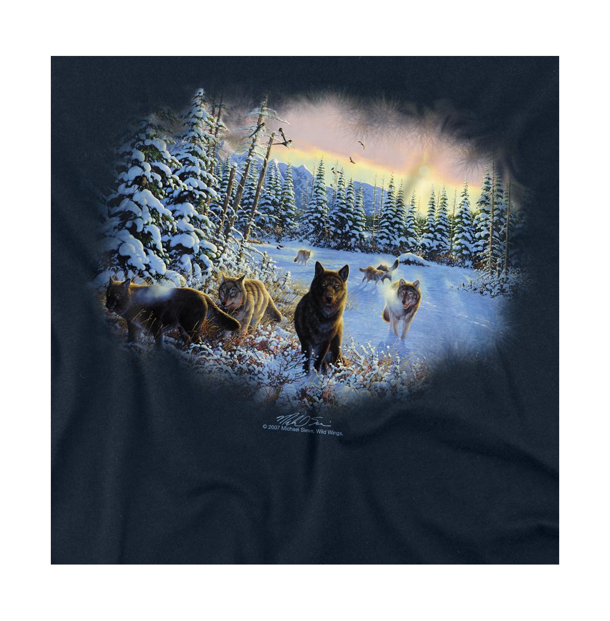 Wild Wings Men's Wildlife Hunters Moon The Spoils T Shirt