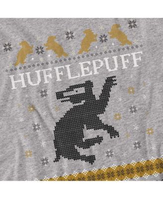 Men's Hufflepuff Ugly Christmas T Shirt