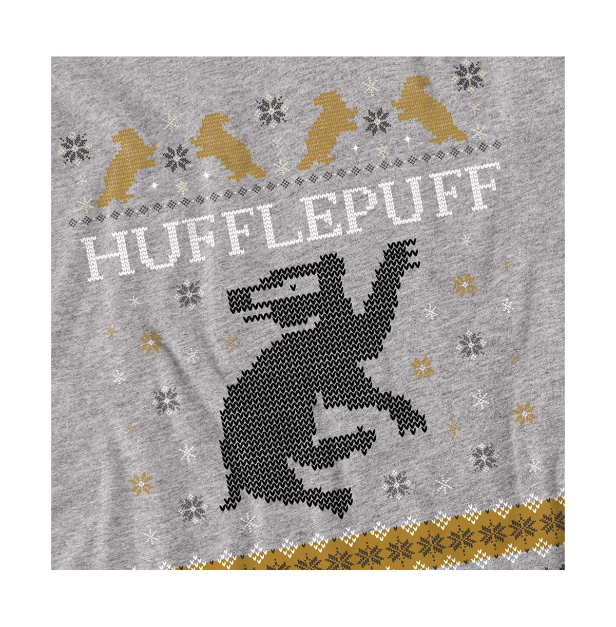 Harry Potter Men's Hufflepuff Ugly Christmas T Shirt