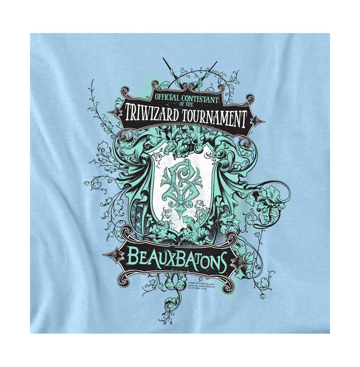 Harry Potter Men's Beauxbatons Crest T Shirt