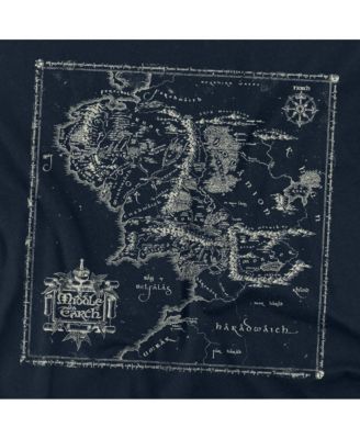 Big & Tall Map of Me T Shirt