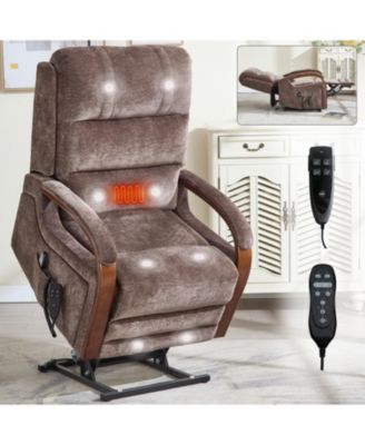 Power Lift Recliner Chair with Heat & Massage