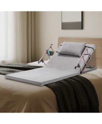 Adjustable Bed Backrest w/ Safety Rails, Remote, for Elderly/Patients