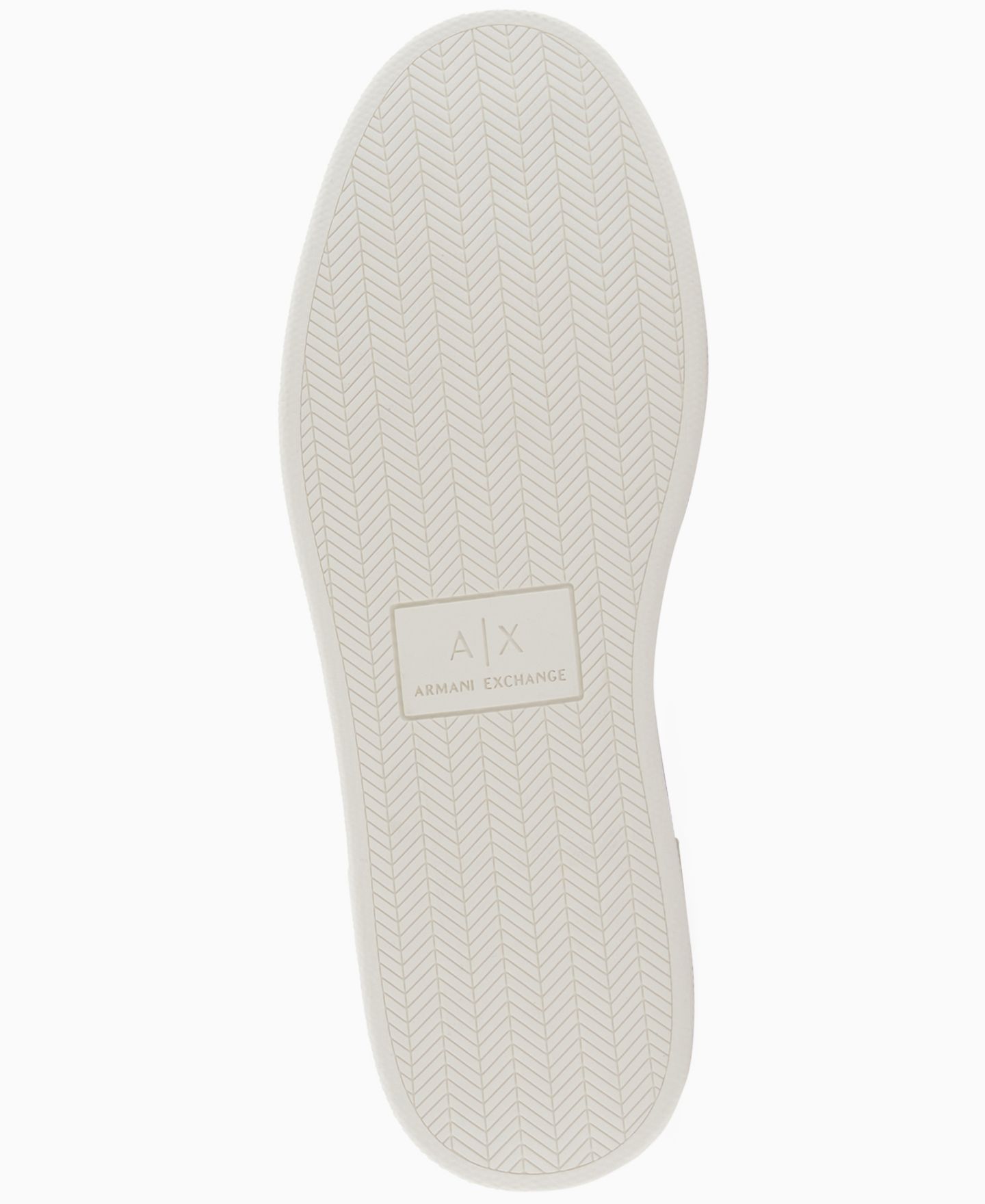 Мужские кроссовки A|X Armani Exchange London Lace-Up, цвет: Чёрный / Молочный белый — фото 5