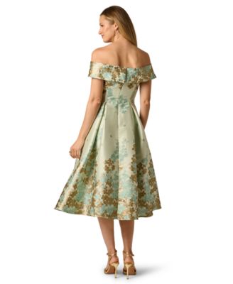 Women's Off-The-Shoulder Midi Dress