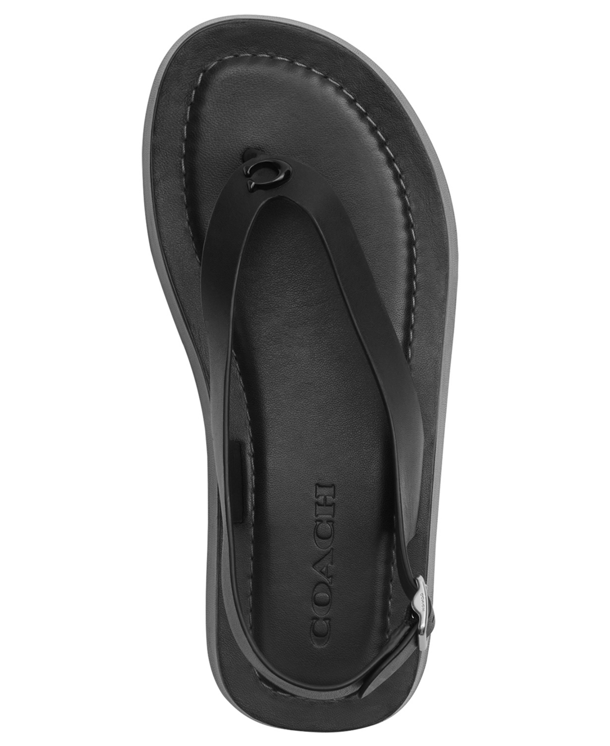 Coach Women's Sculpted Platform Thong Sandals