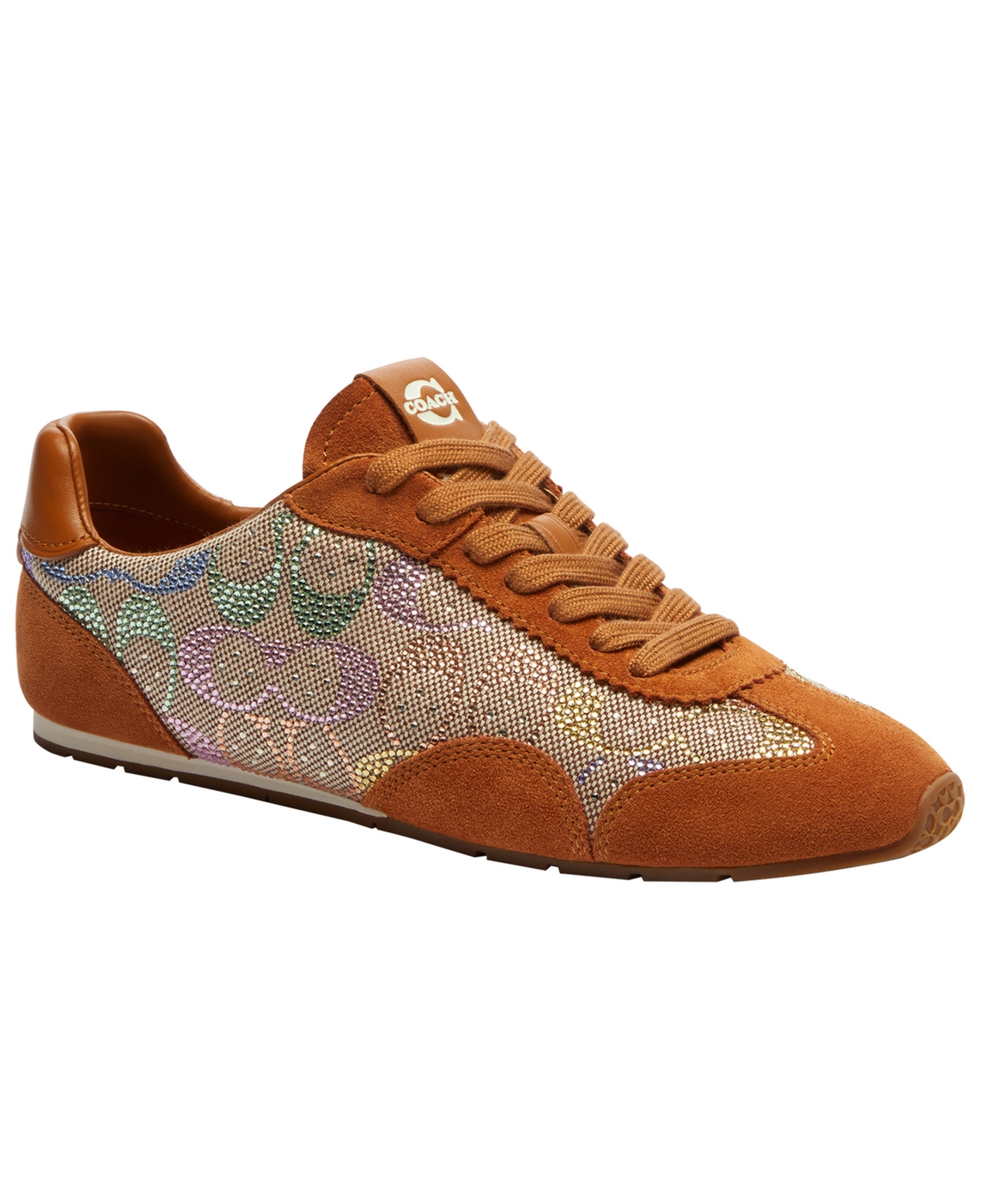 Coach Women's Embellished Lace-Up Sneakers