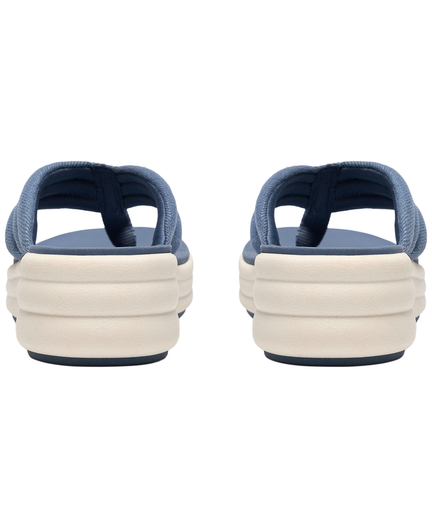 Женские сандалии Clarks Cloudsteppers Drift Carmen Slip-On, цвет: Синий серый — фото 6