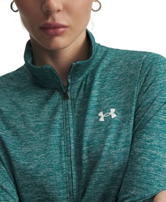Women's Twist Tech Quarter-Zip Logo Top