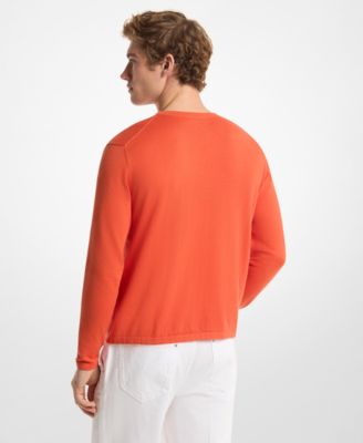 Men's Lightweight Cotton Crewneck Sweater