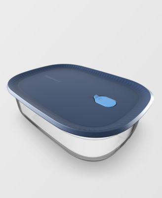 Voila Glass 3.2-Quart XL Rectangular Container