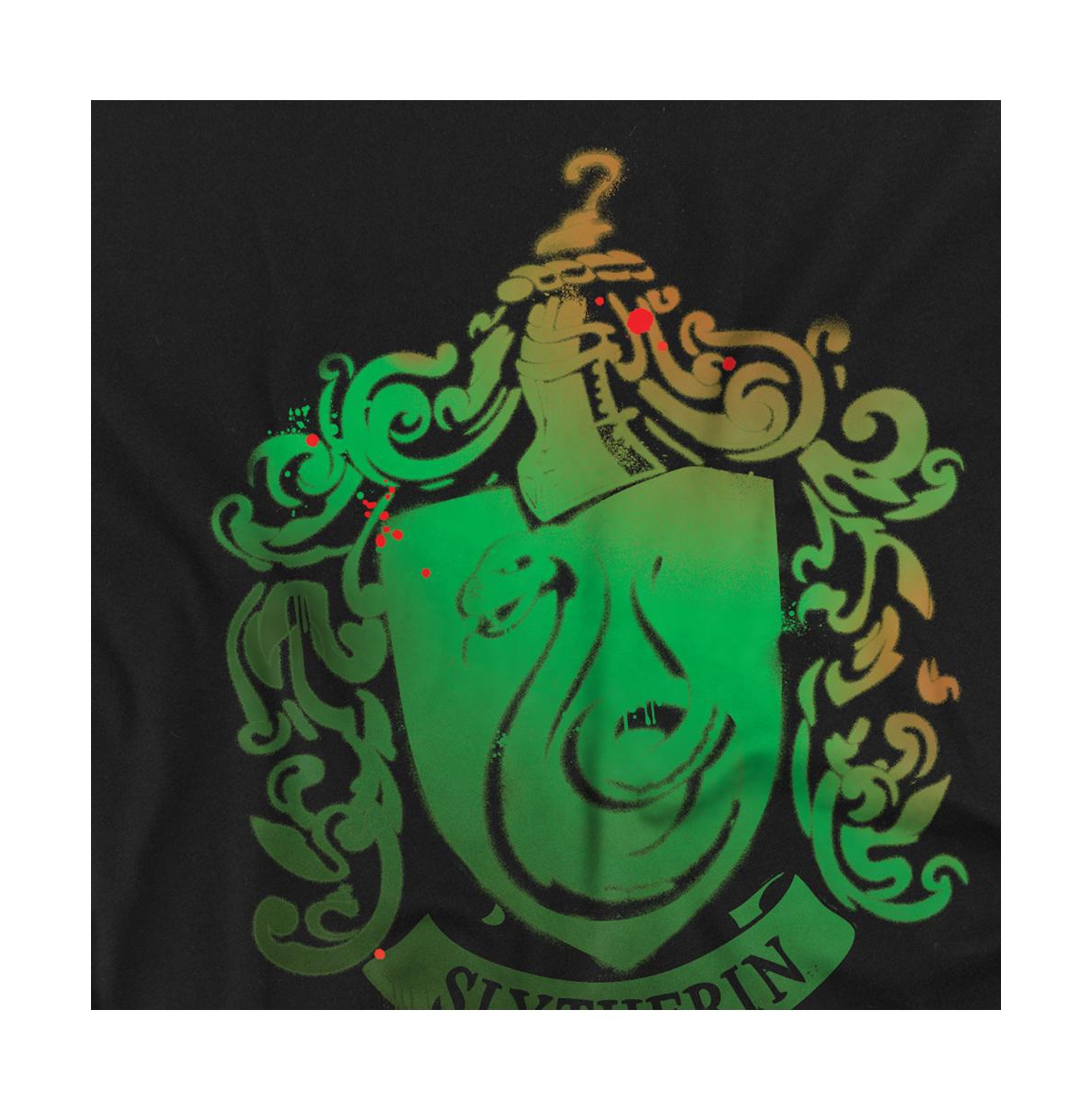 Harry Potter Men's Slytherin Stencil T Shirt