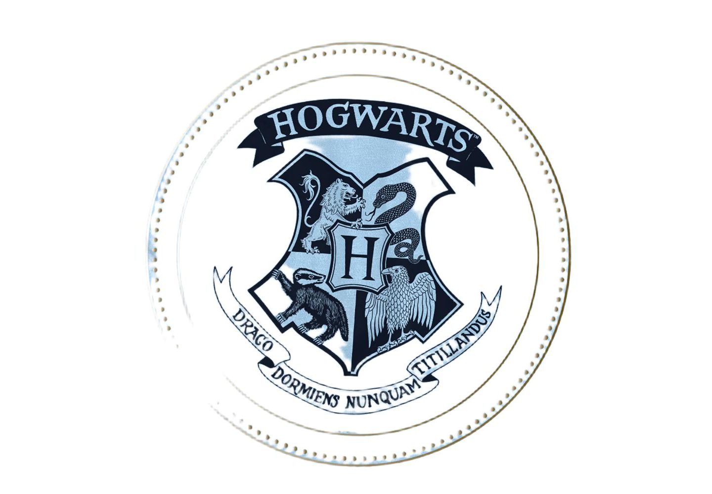 Мужская футболка Harry Potter Hogwarts Seal, цвет: Светлый синий — фото 3