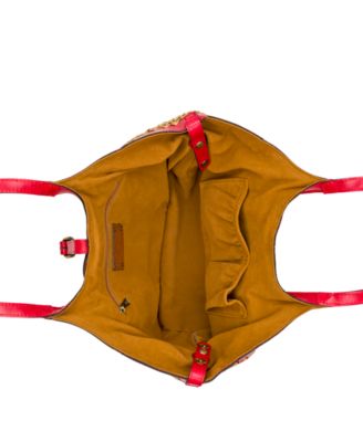 Christiana Small Woven Satchel Bag