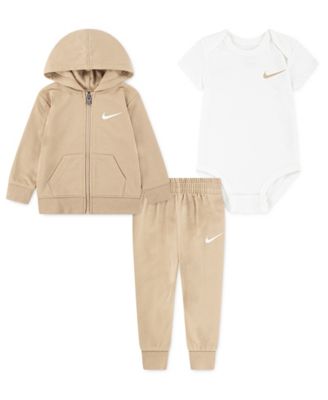 Baby Boys' or Girls' Bodysuit, Hoodie, and Pants, 3-Piece Set